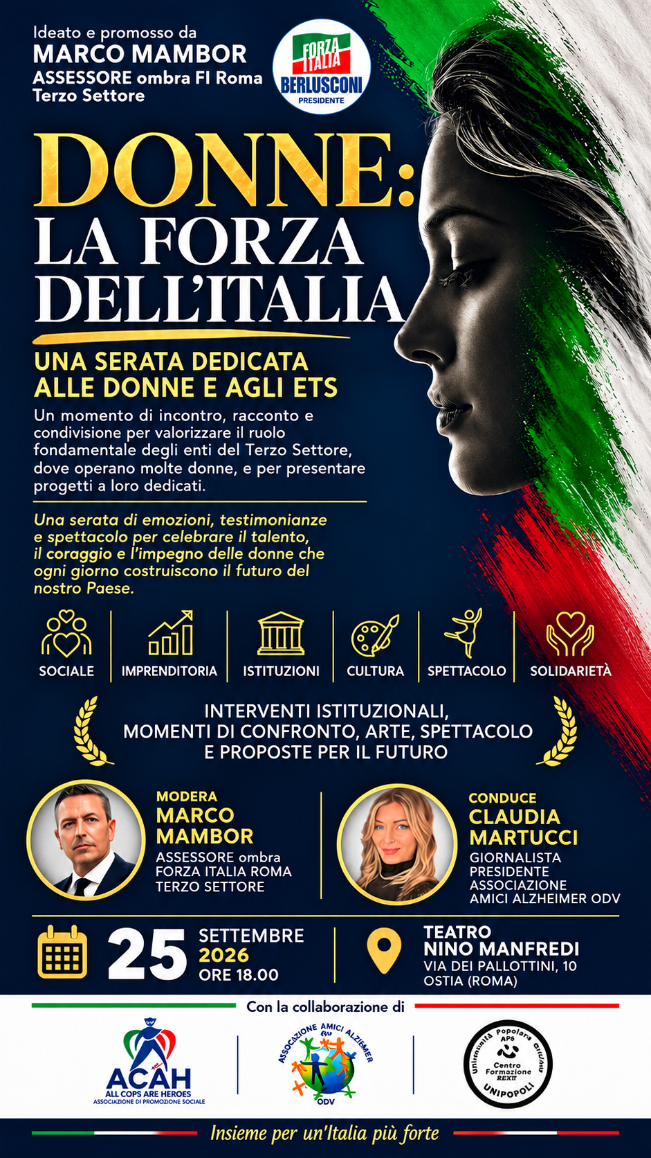 CONVEGNO – DONNE LA FORZA DELL’ITALIA